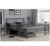 تخت خواب مدرن فلزی مدل B107