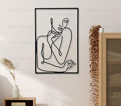 تابلو دکوراتیو فلزی سالن فیشیال و ماساژ T163