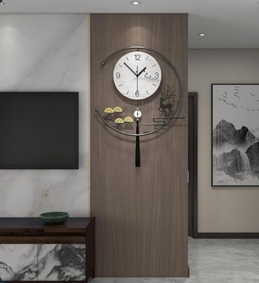 ساعت دیواری فلزی لاکچری زیبا H553